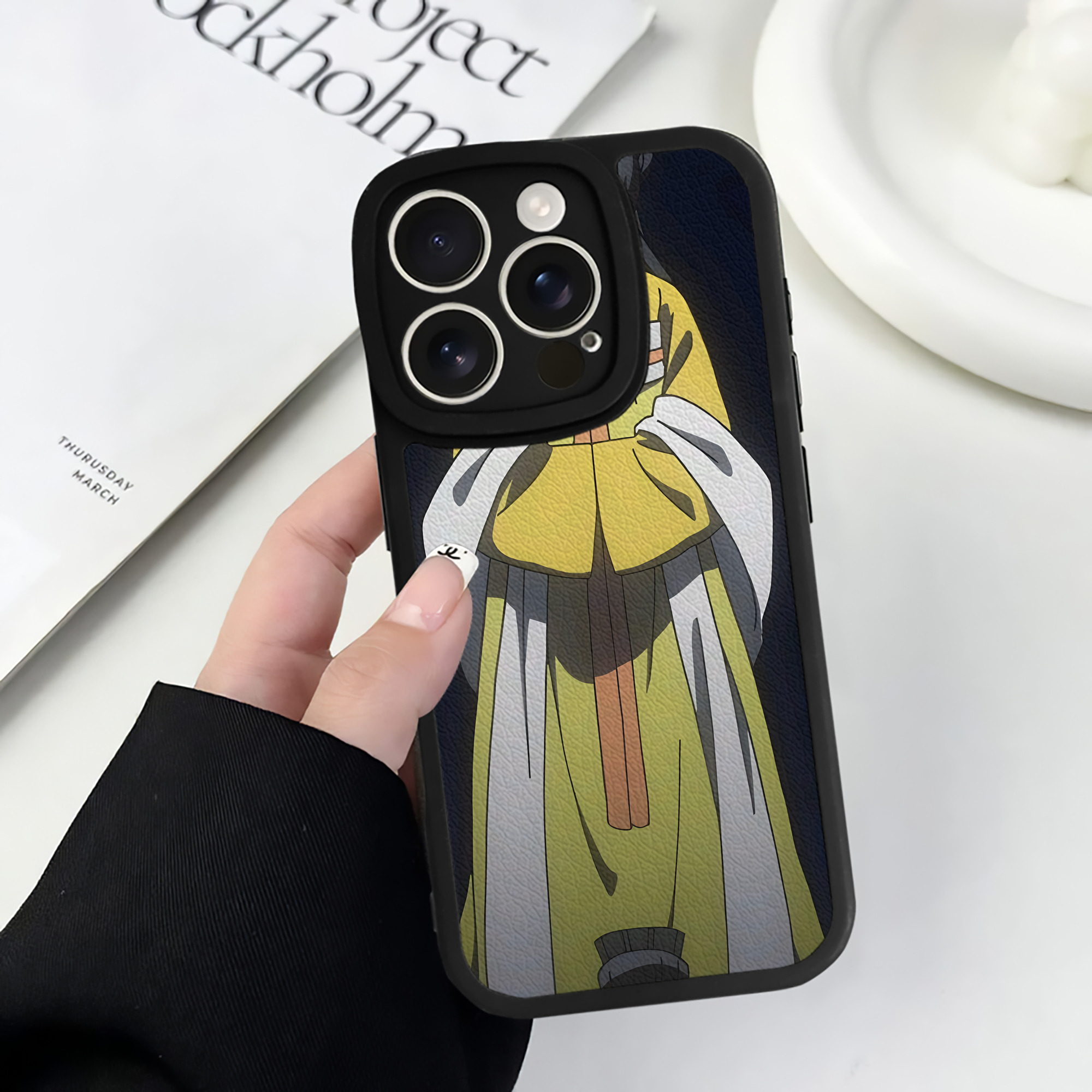 薬屋のひとりごと The Apothecary Diaries 【iPhone 16シリーズ対応】シリコンスマホケース（レザー調） 材質：シリコン